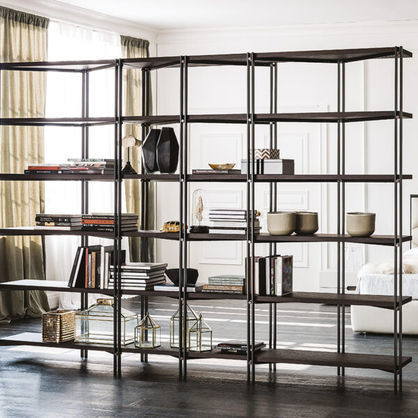 “Luxury HUDSON sideboard by Cattelan Italia – contemporary buffet with geometric door panels and refined craftsmanship”