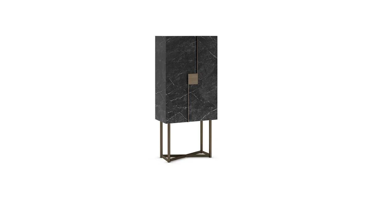 Musa Madia by Reflex featured in Birmingham Michigan showroom, modern Italian luxury sideboard design.