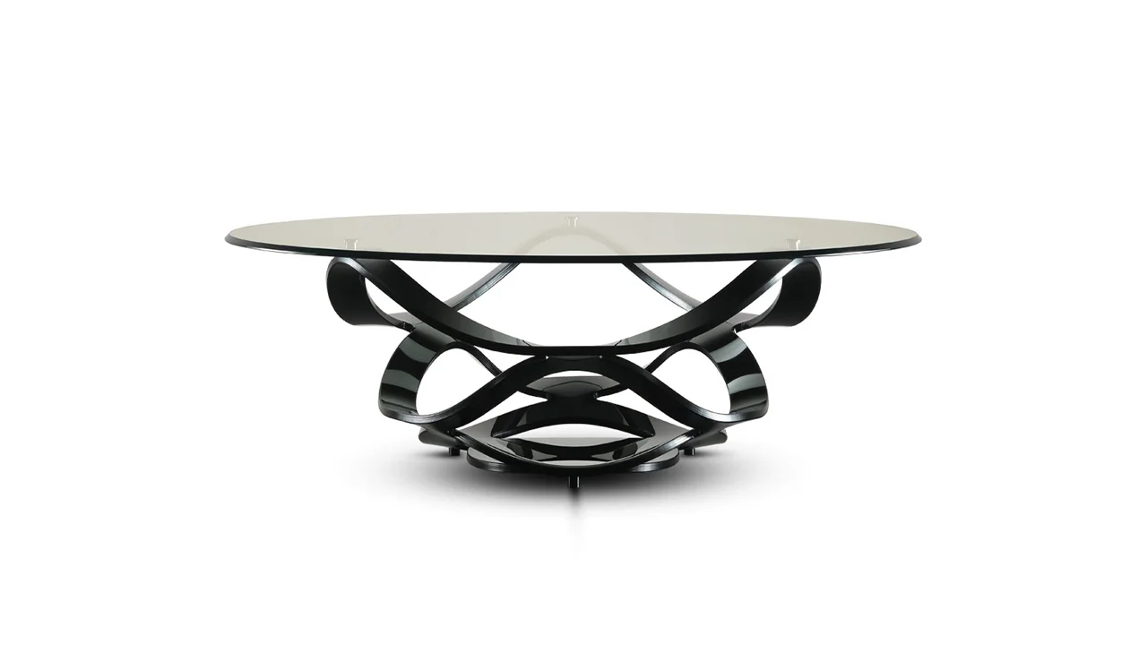 Modern NEOLITICO 40 VETRO by Reflex coffee table in Royal Oak Michigan