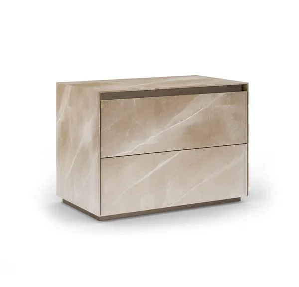 “Reflex MONOLITH bedside table – minimalist luxury for contemporary bedrooms.”