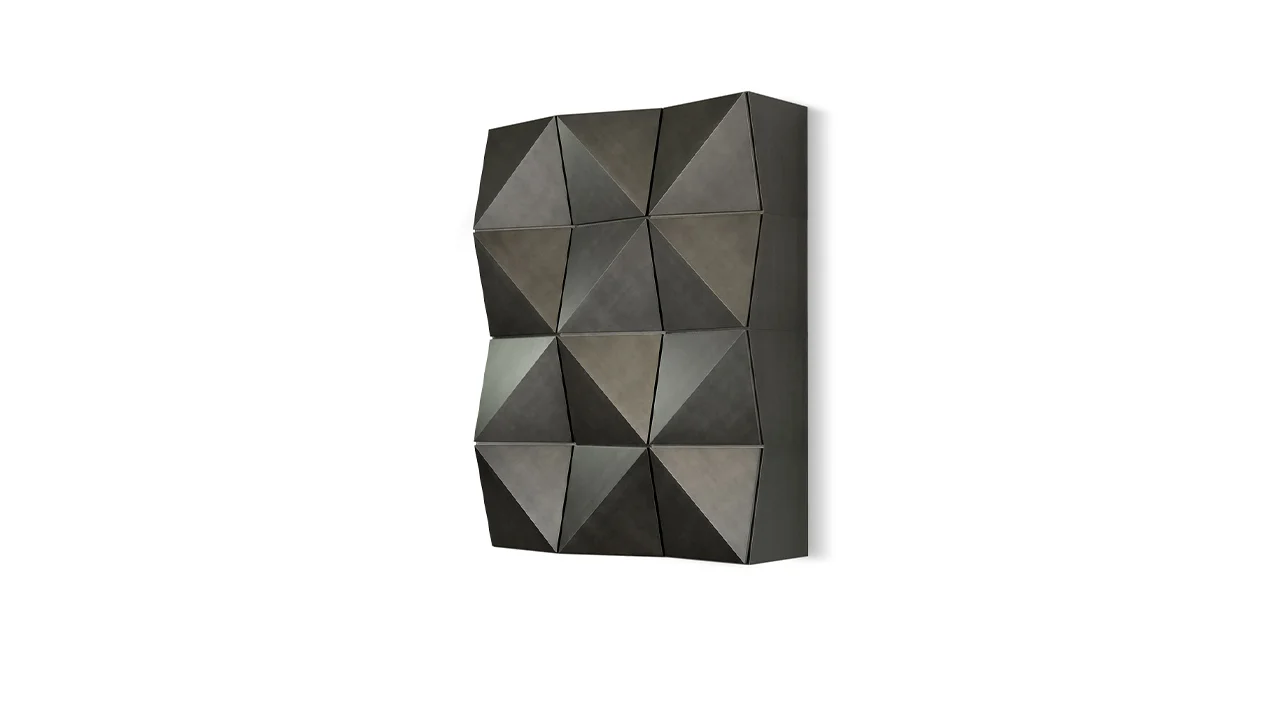 Origami Reflex modern Italian coffee table with lacquered finish tailored for luxury living rooms in Royal Oak Michigan