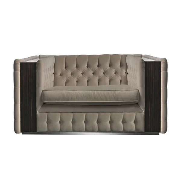 Ca' D'Oro Armchair by Reflex, a luxurious, modern piece with intricate detailing, ideal for upscale interiors in Royal Oak, Michigan.