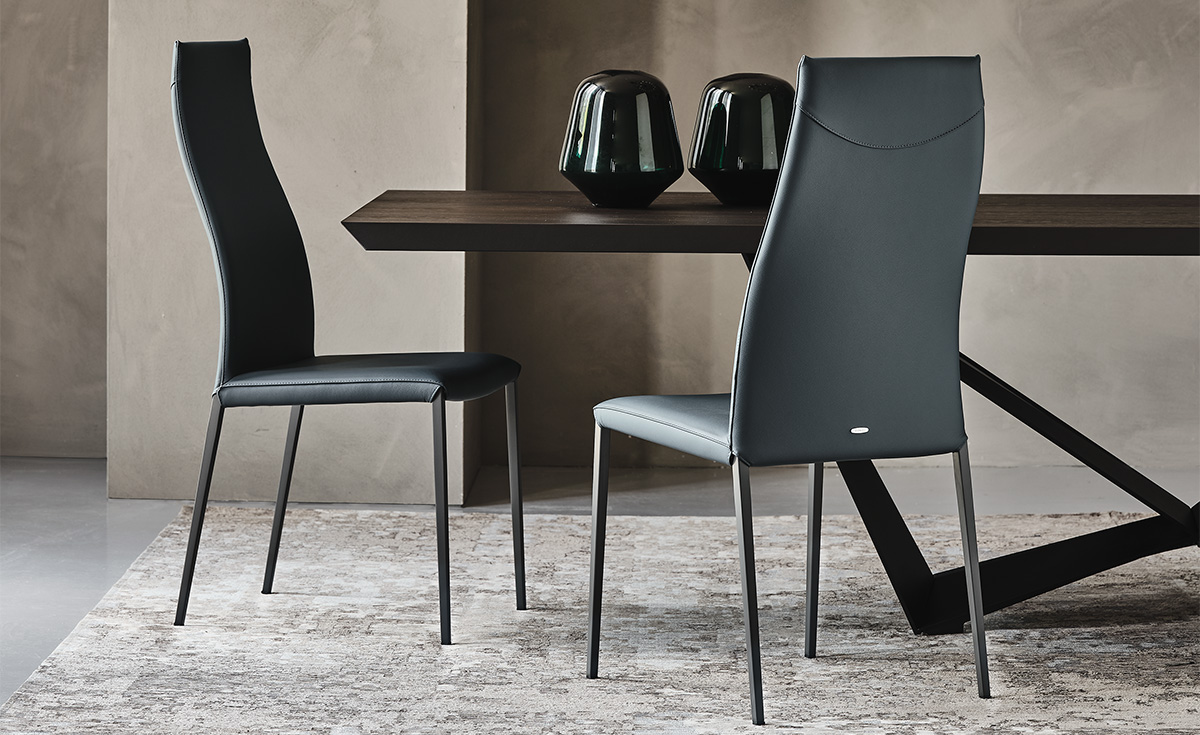 Cattelan Italia NORMA ML – designer chair with clean silhouette, padded comfort, and contemporary appeal