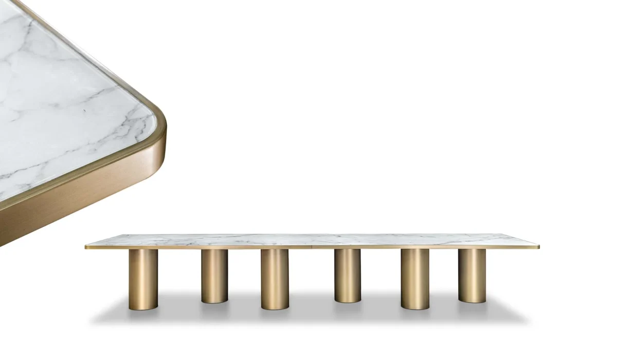 Signore Degli Anelli 72 by Reflex showcased in Royal Oak Michigan showroom, modern Italian luxury furniture design.