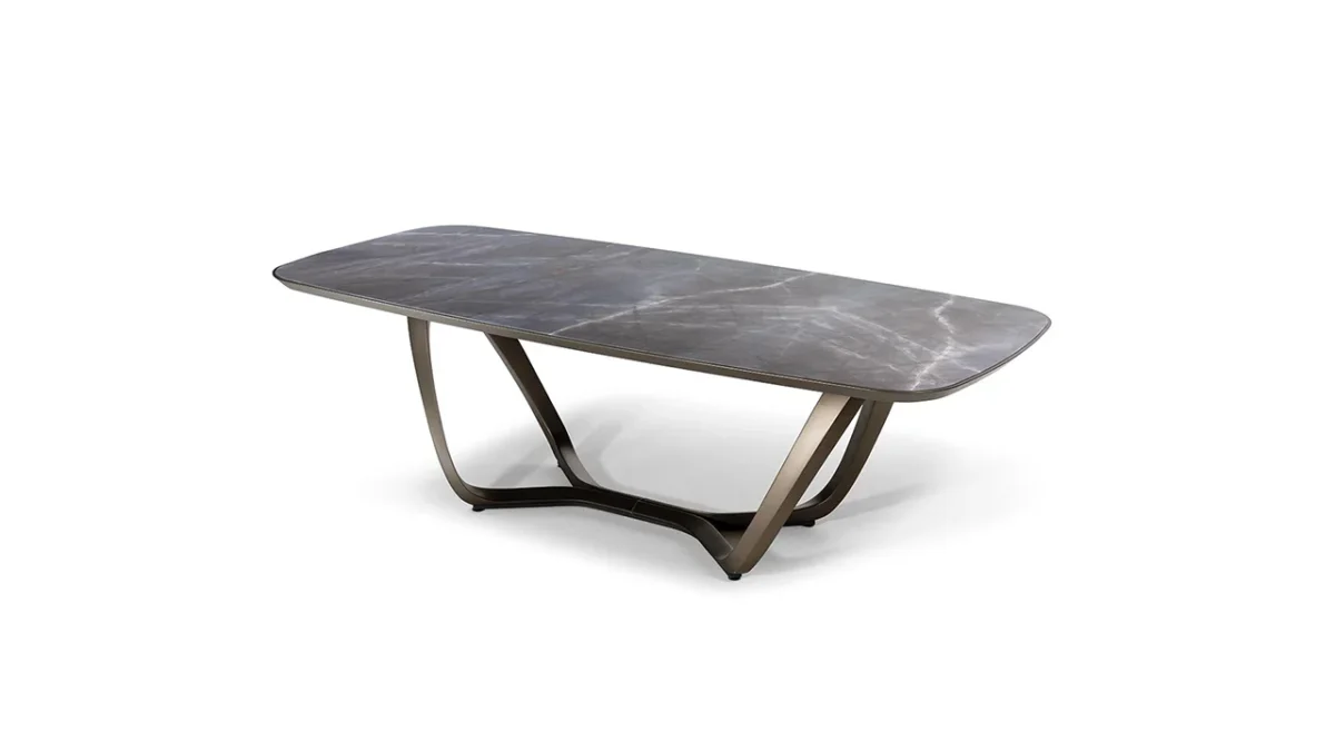 Segno 72 by Reflex showcased in Troy Michigan showroom, modern Italian luxury furniture design.