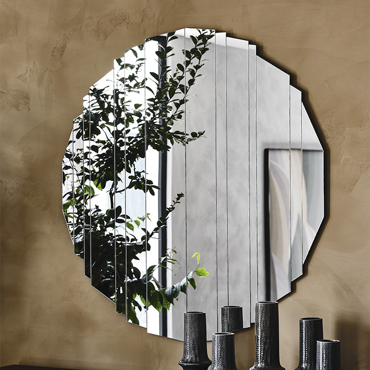 “Cattelan Italia STRIPES – designer buffet cabinet featuring elegant linear pattern and high-end craftsmanship”
