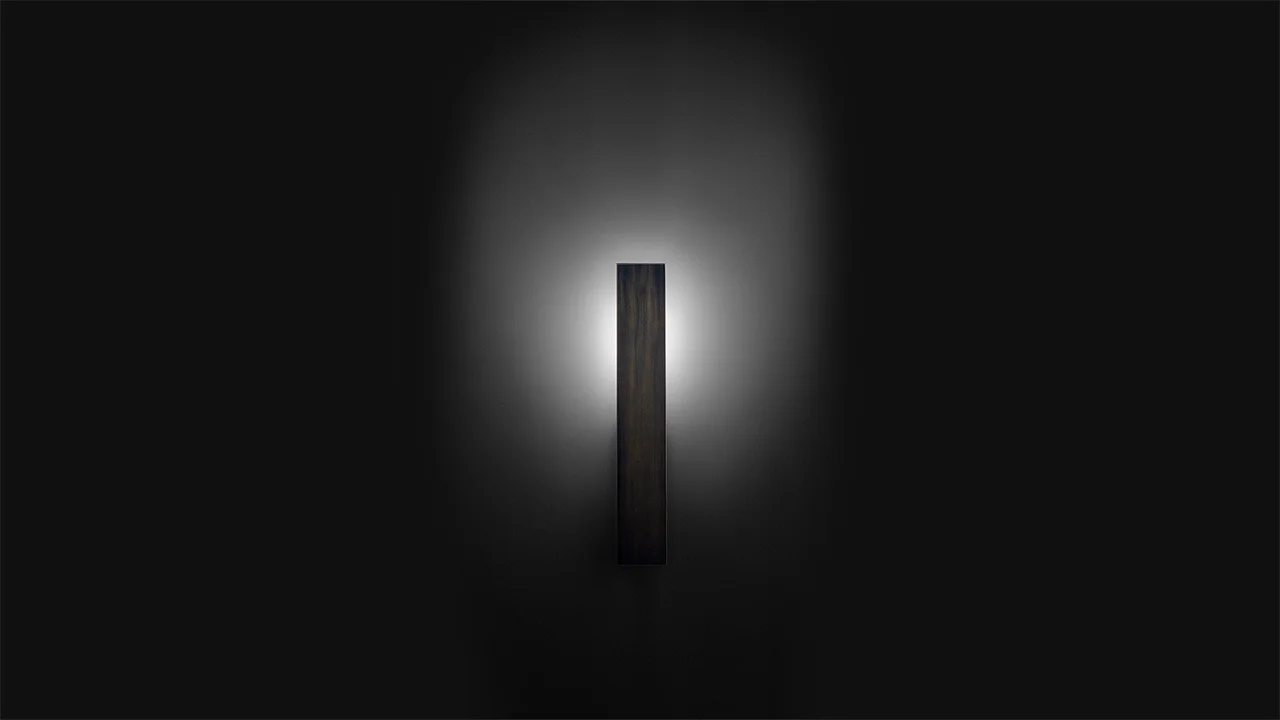 Essential Applique wall light by Reflex in matte black finish