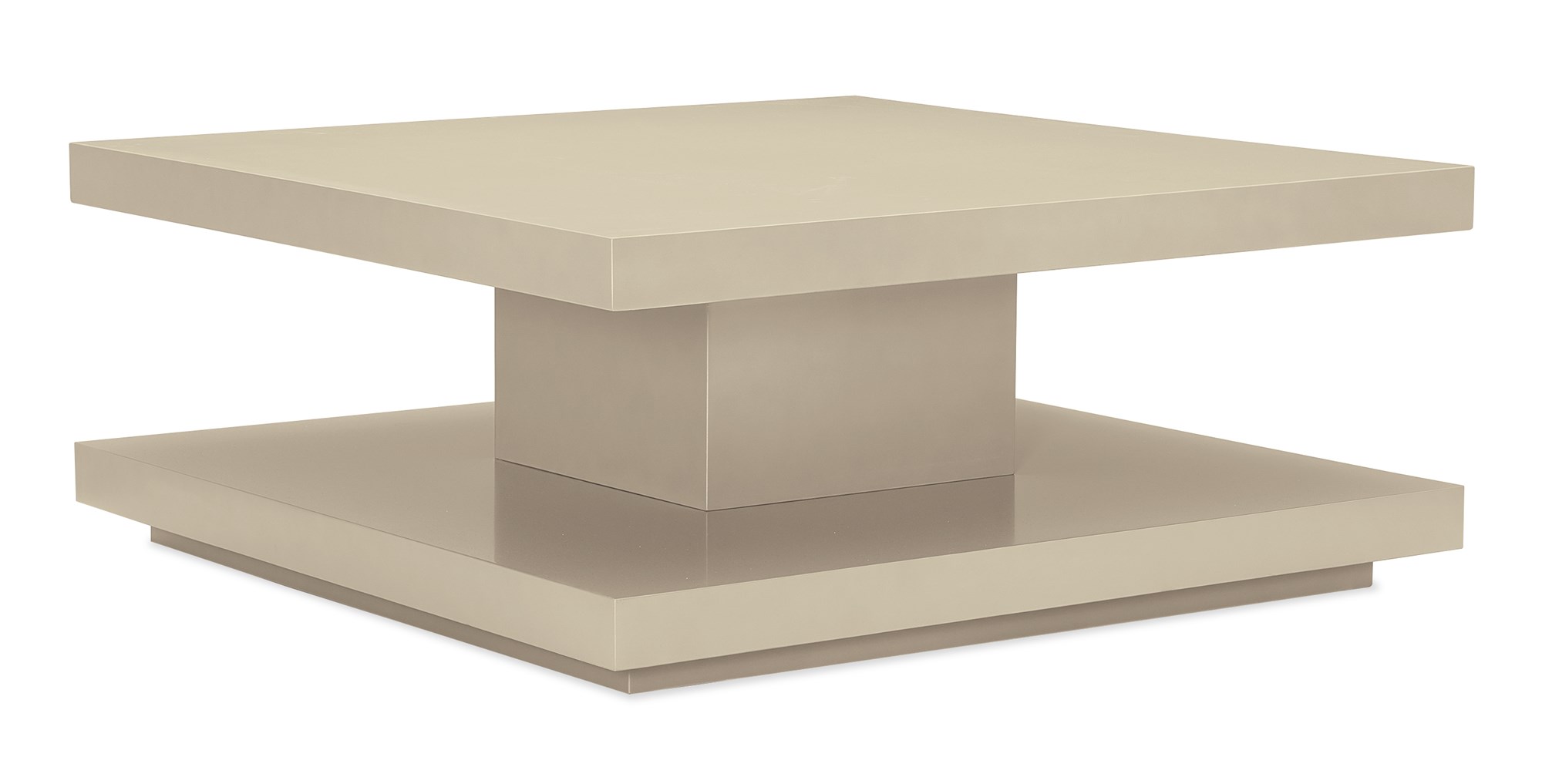 Cool and Classic by Caracole — a refined cocktail table with a timeless silhouette and clean design.