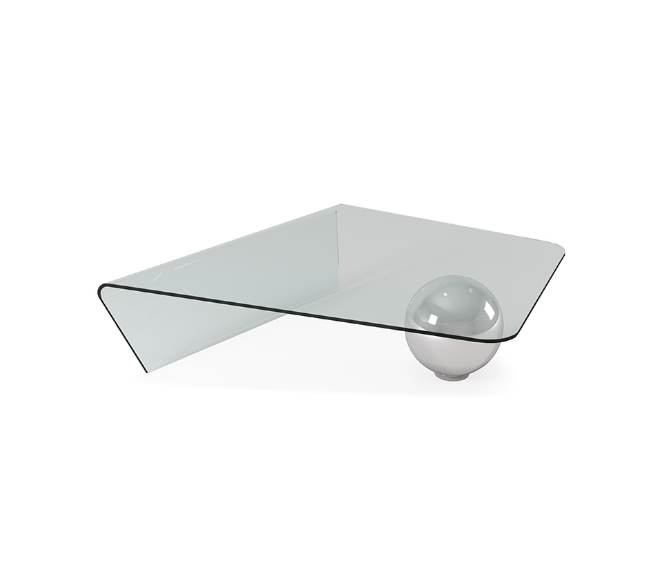 “GLOBE by Cattelan Italia – modern Italian side table with spherical base and round top in elegant finishes”