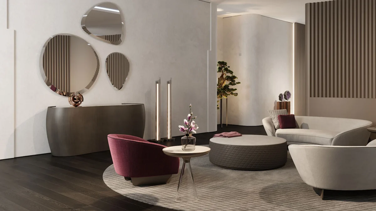 Reflex Air Stand for contemporary living spaces