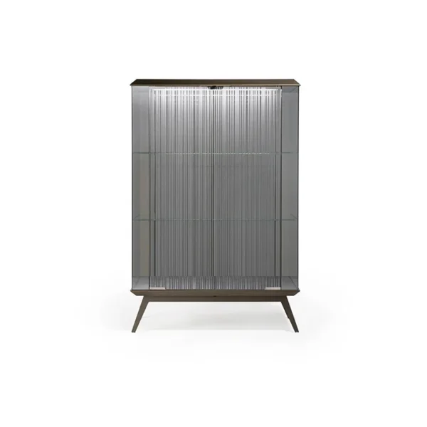 London Madia Reflex modern Italian sideboard with lacquered finish tailored for luxury dining rooms in Royal Oak Michigan