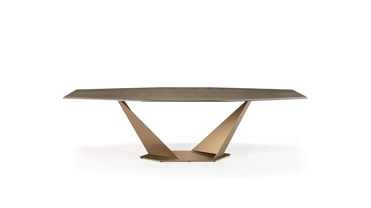 Quartz 72 by Reflex showcased in Troy Michigan showroom, modern Italian luxury furniture design.