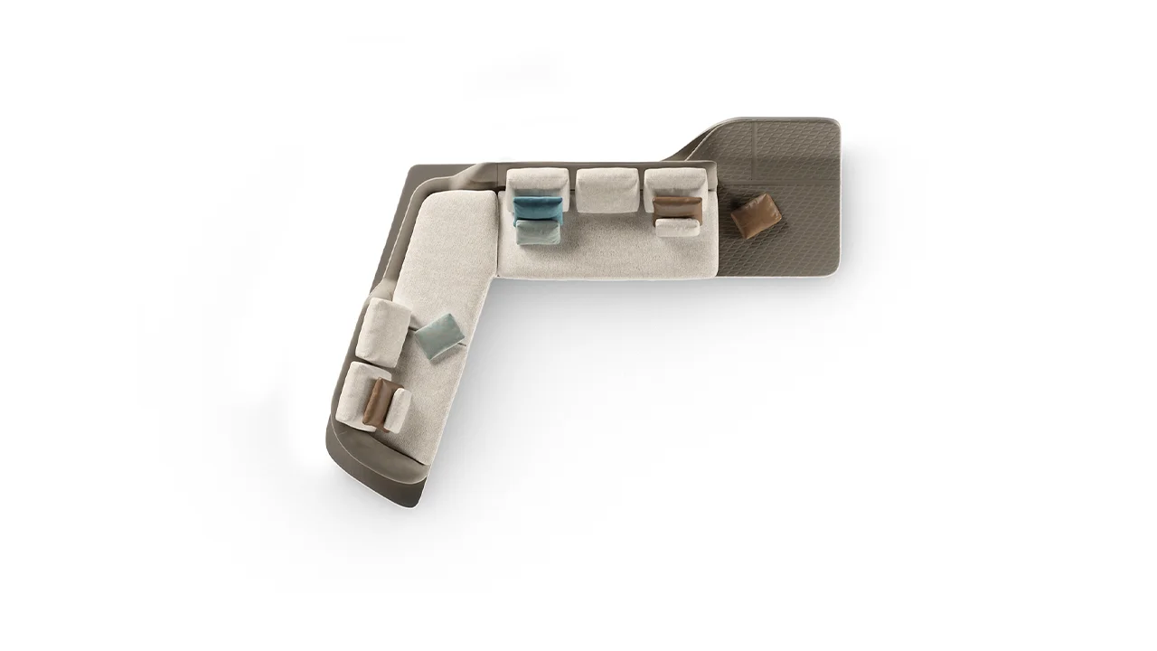 Modern SEGNO SOFA CHAISE LONGUE by Reflex in Royal Oak Michigan