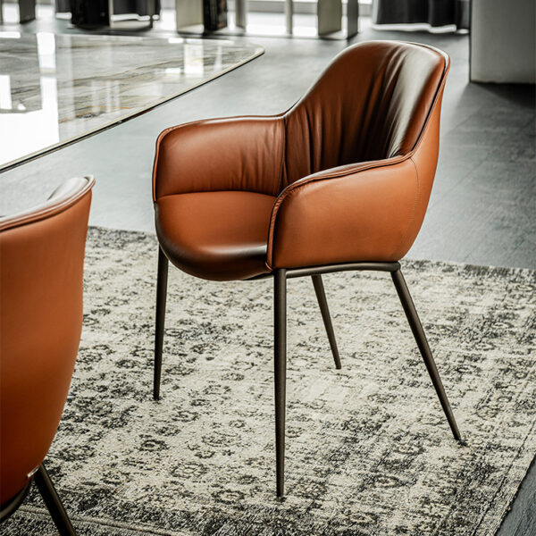 Luxury SCARLETT ML chair by Cattelan Italia – upholstered Italian craftsmanship with elegant modern design