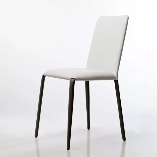 Argo 2 barstool by Peressini with a sleek metal frame and upholstered seat in a modern kitchen setting.