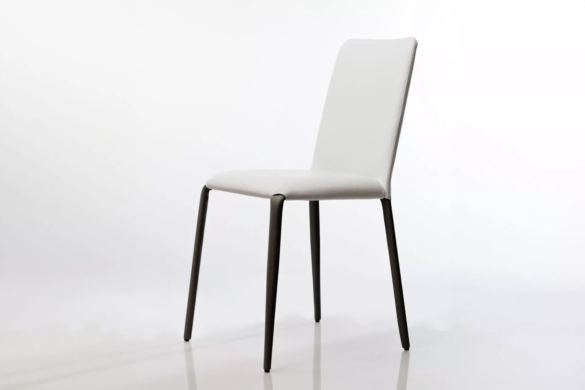 Argo 2 barstool by Peressini with a sleek metal frame and upholstered seat in a modern kitchen setting.