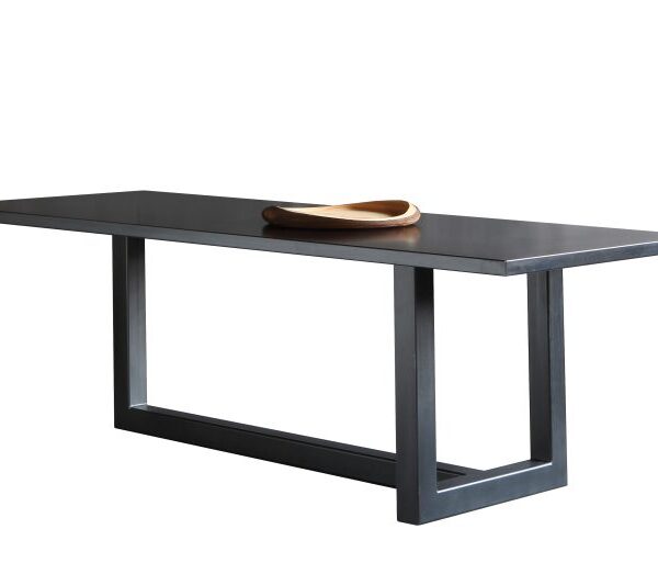 “AUGUSTIN Table by Zeusnoto featuring a sleek rectangular top and slender metal legs with a minimalist profile.”