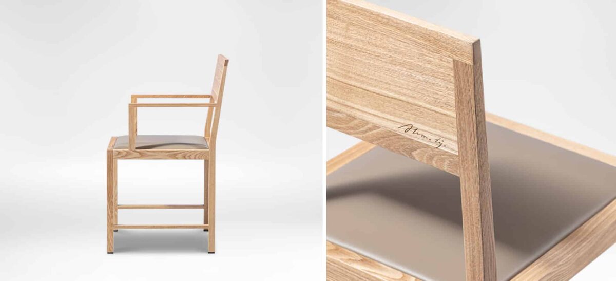 Baiana Chair with soft cushioning and modern aesthetic by Camerich.