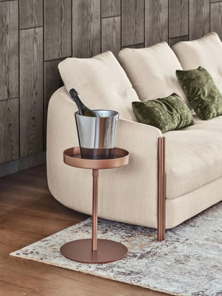 “Lift by Bontempi modern Italian extendable dining table in Royal Oak, Michigan showroom”