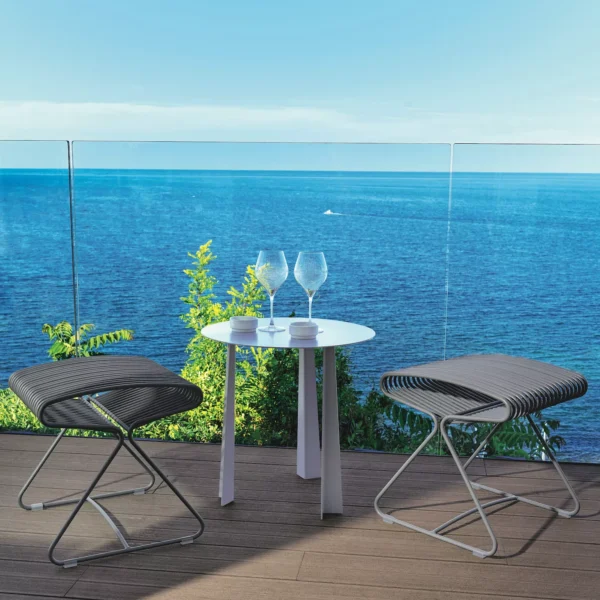 Tao Outdoor by Bontempi – luxury modern Italian-design outdoor furniture piece showcased at Italcasa Design showroom in Troy, Michigan
