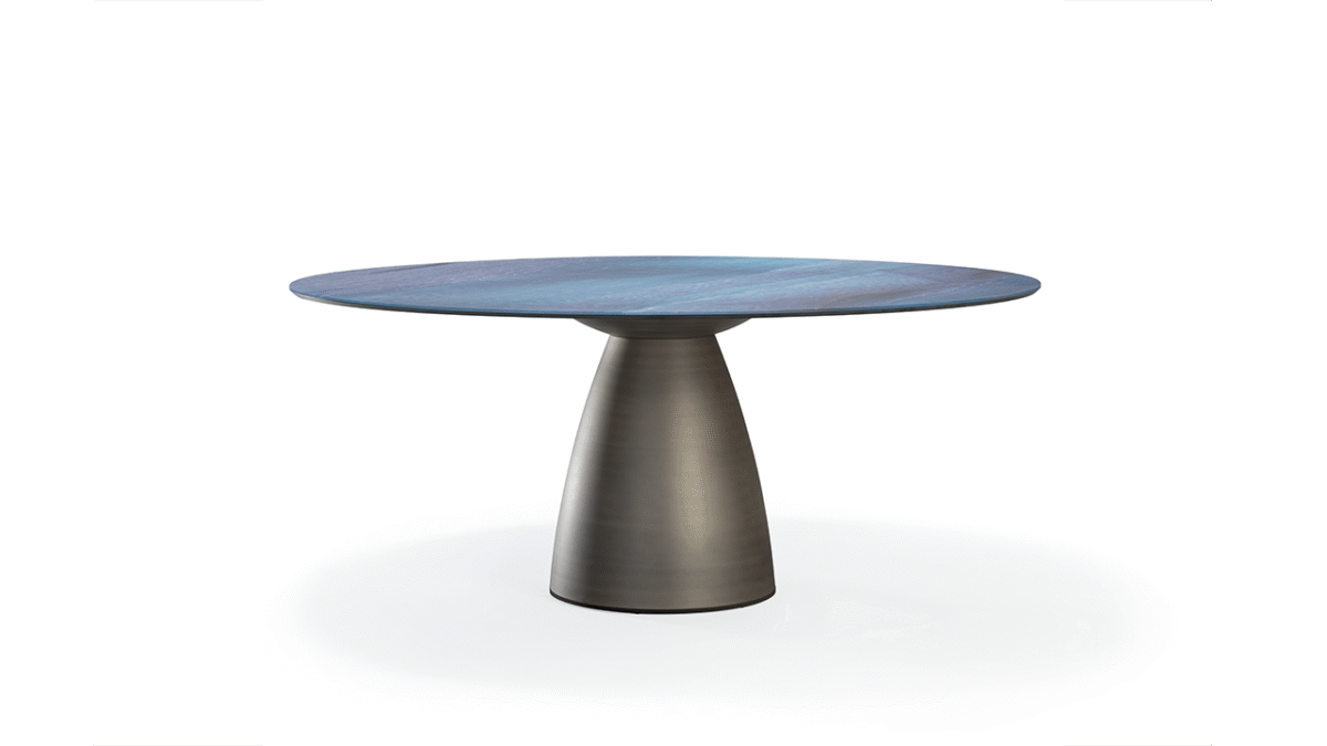 Botero 72 by Reflex showcased in Troy Michigan showroom, modern Italian luxury furniture design.