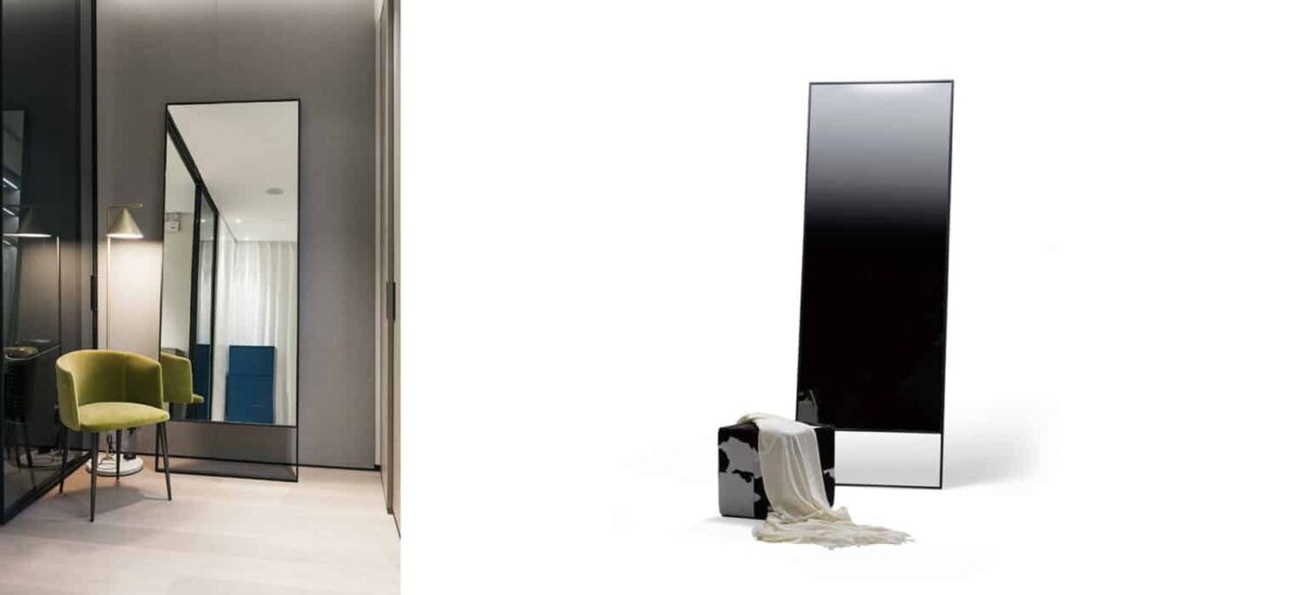 Bell Mirror by Camerich – Elegant wall mirror with a smooth, minimalistic frame for a clean, sophisticated look.