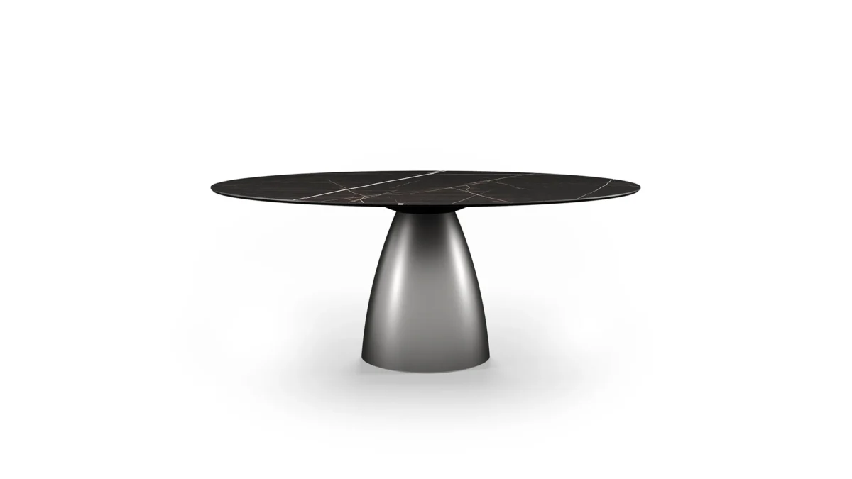 Botero 72 by Reflex showcased in Troy Michigan showroom, modern Italian luxury furniture design.
