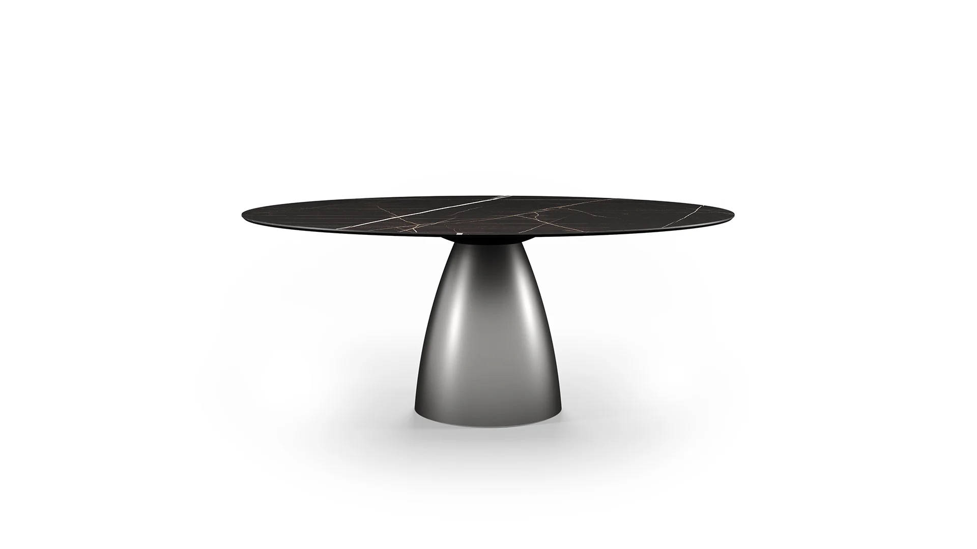 Botero 72 by Reflex showcased in Troy Michigan showroom, modern Italian luxury furniture design.