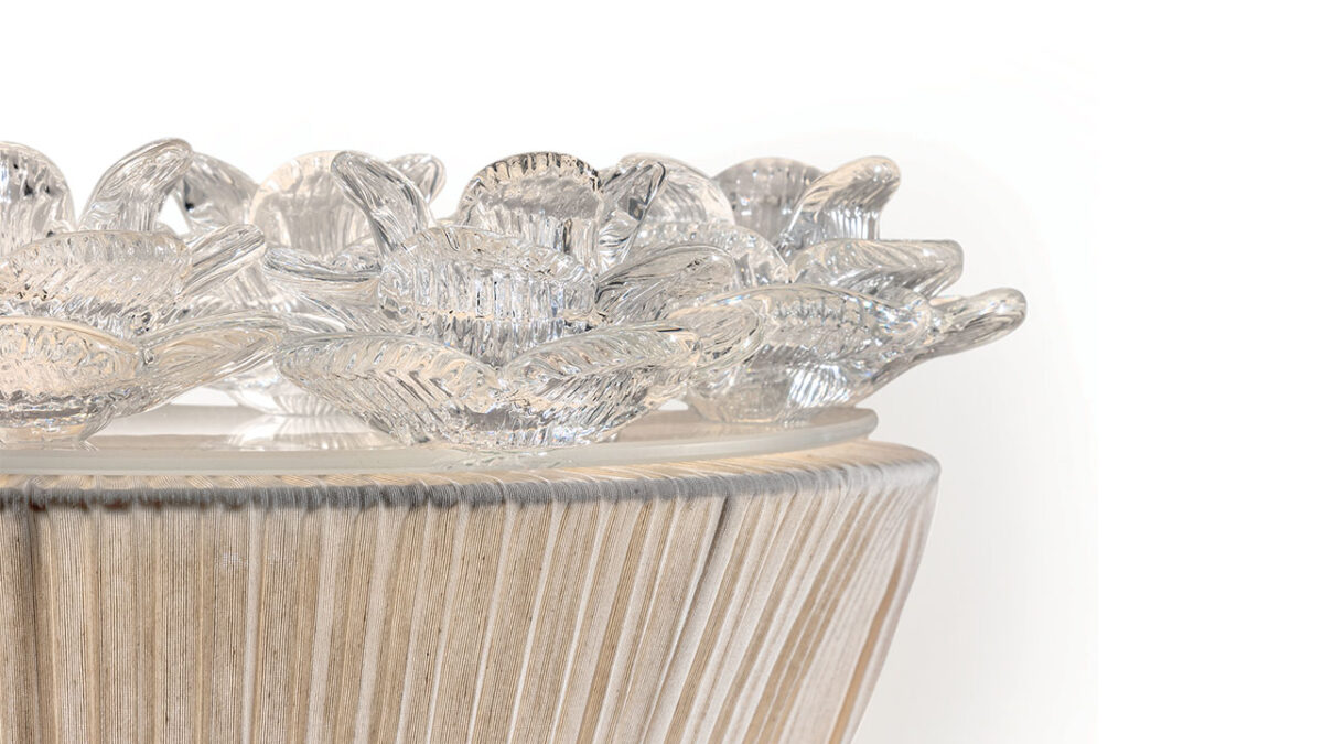 Bouquet Wall Light Reflex modern Italian wall light with floral glass accents ideal for refined Birmingham Michigan homes