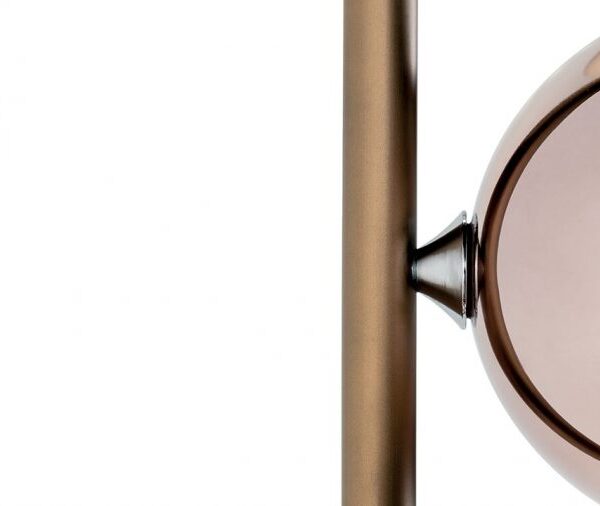 Elegant hanging lamp with glass spheres – BULLES XL by Reflex