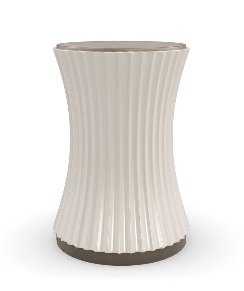 Elegant VALENTINA side table by Caracole with modern design.