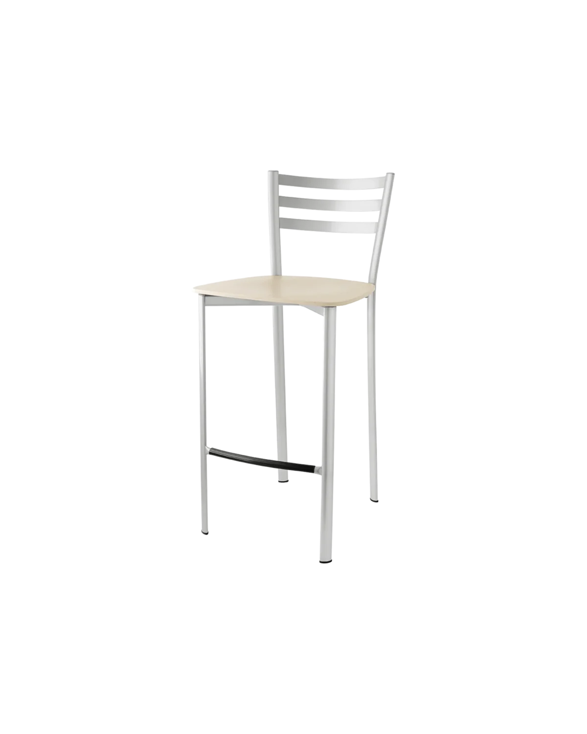 “ACE by Connubia modern Italian chair – fully upholstered seat with geometric lines and sled-style metal base”