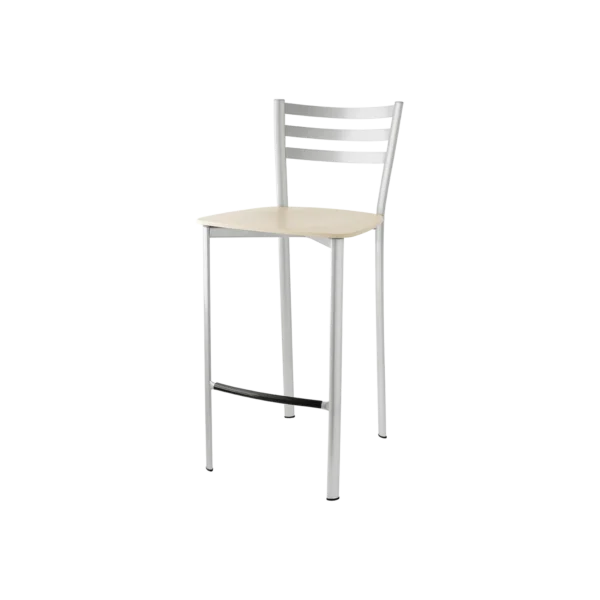 “ACE by Connubia modern Italian chair – fully upholstered seat with geometric lines and sled-style metal base”