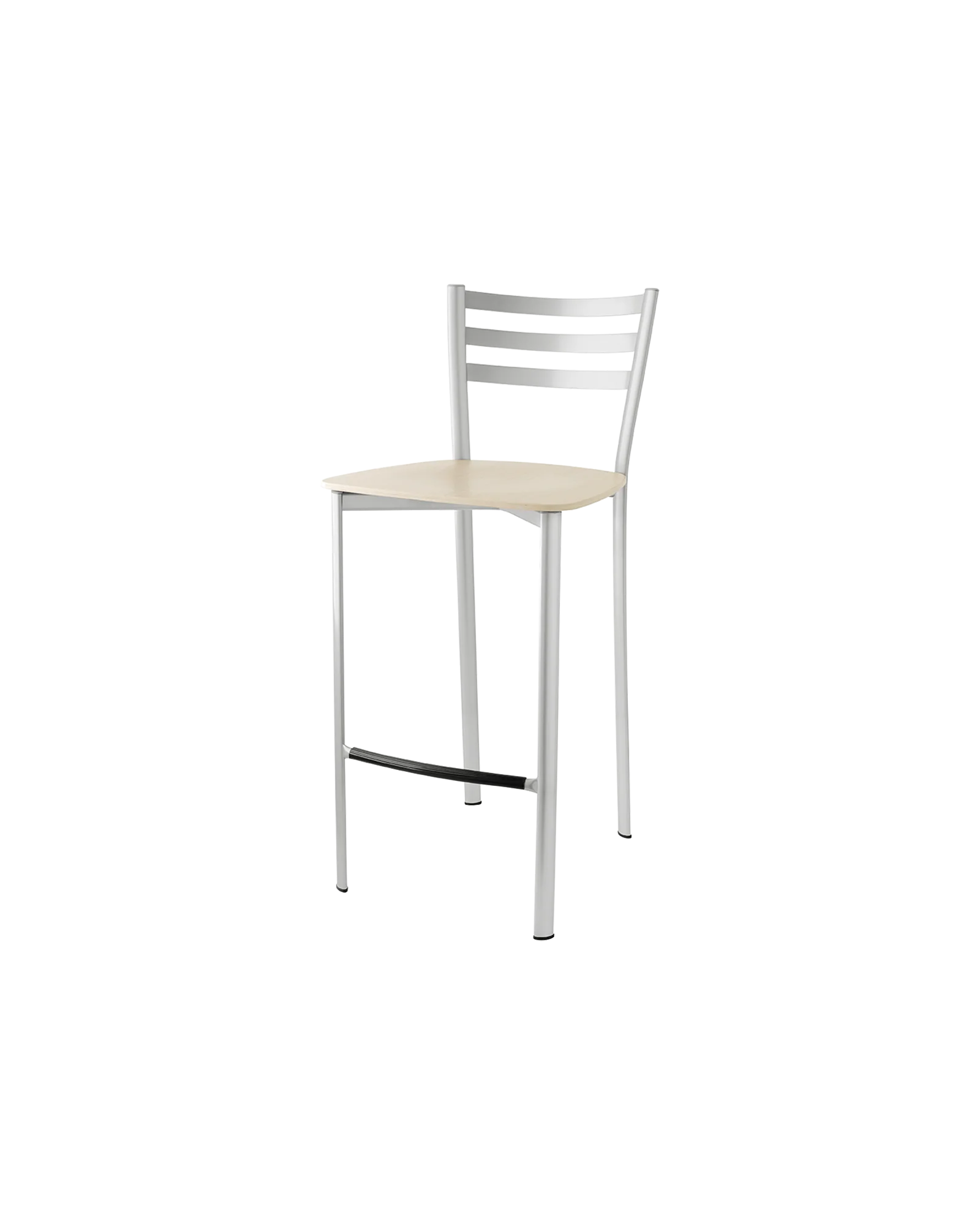 “ACE by Connubia modern Italian chair – fully upholstered seat with geometric lines and sled-style metal base”