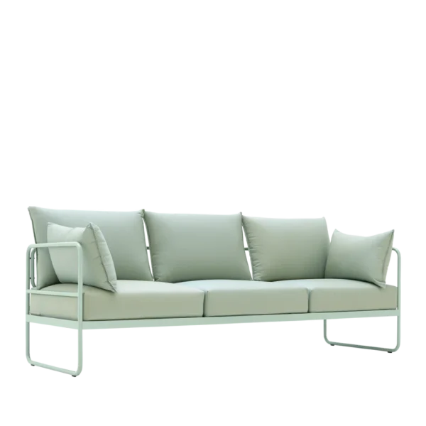 “Side view of EASY folding chair by Connubia – lightweight modern seating perfect for compact living or extra guests”