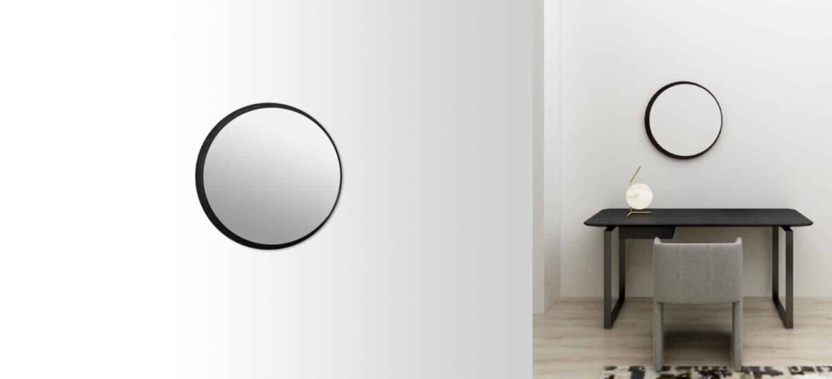 Charm Round Mirror by Camerich – Sleek and stylish.