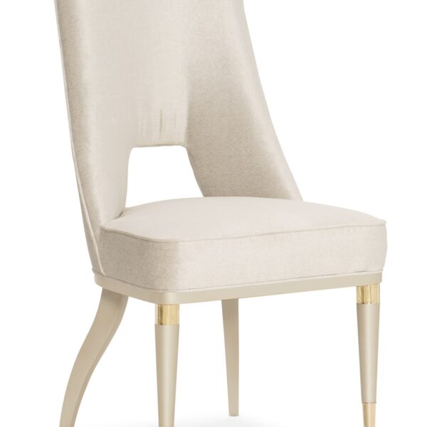 Guest of Honor by Caracole — a luxurious accent chair with a high, curved back and plush upholstery.