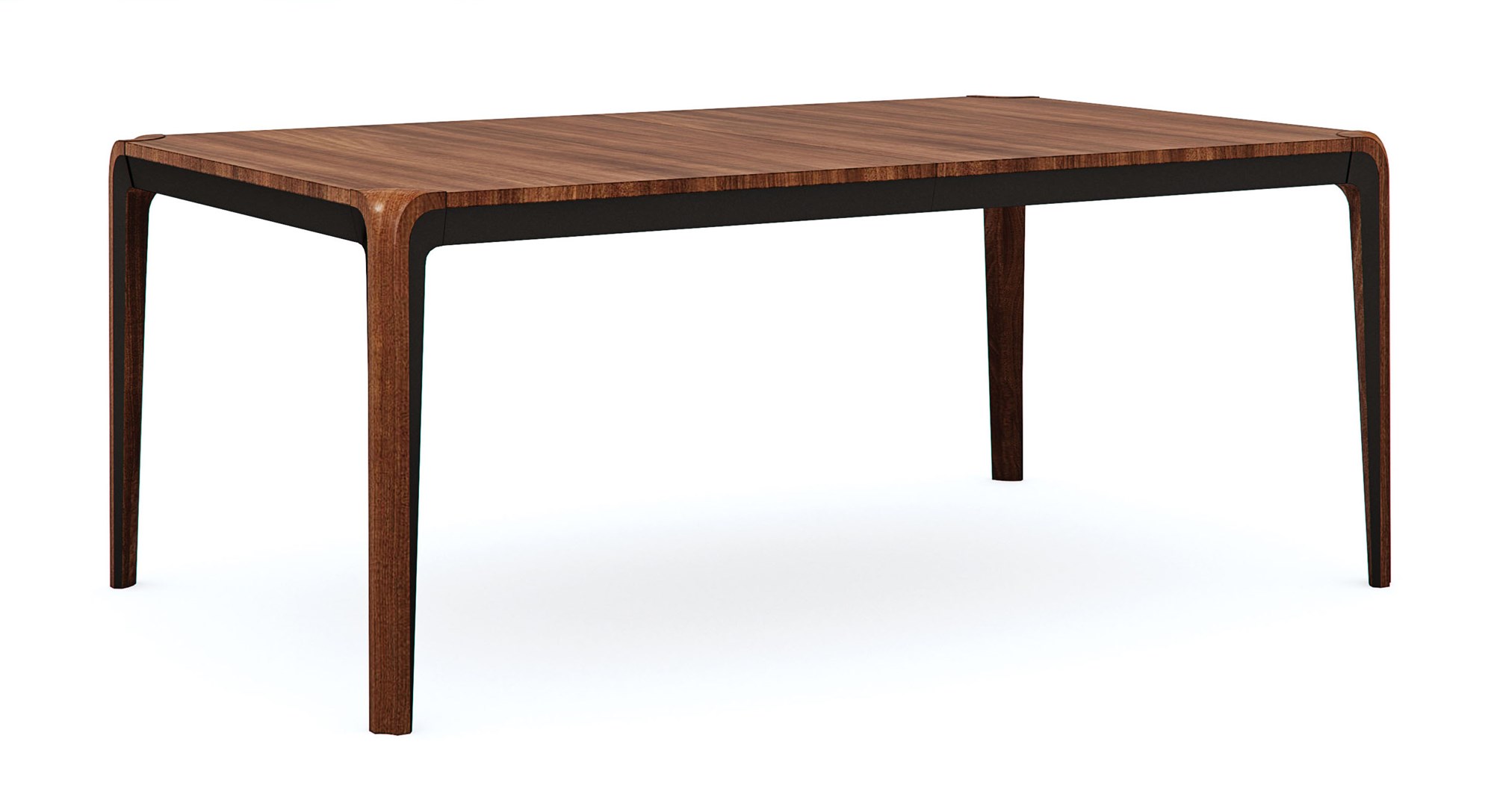 Semper 54 Round Dining Table by Caracole – Mid-century modern tulip-inspired design with Deep Bronze metal base and bronze mirror top. Available in Royal Oak, Michigan.