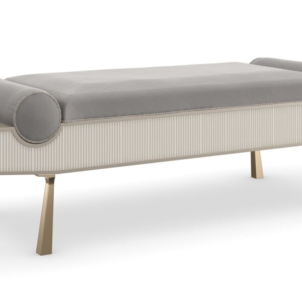 Playful and elegant Roll Play collection by Caracole, combining modern design with luxurious finishes to create a fun and sophisticated atmosphere in any space.