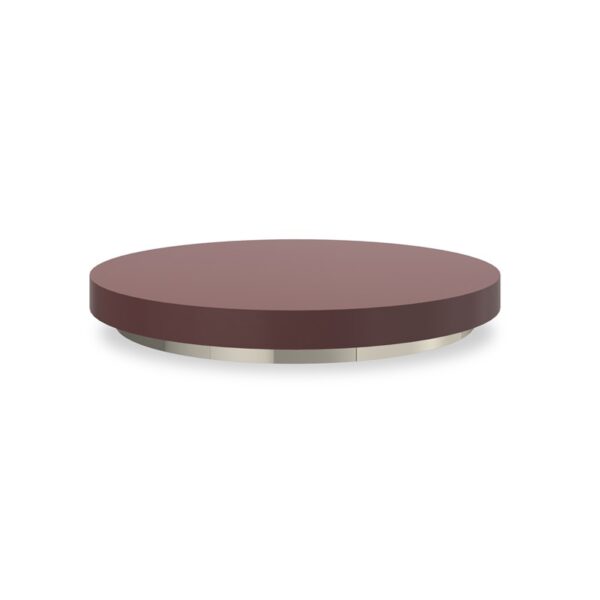 Radius Cocktail Round Accent Table by Caracole with modern elegance