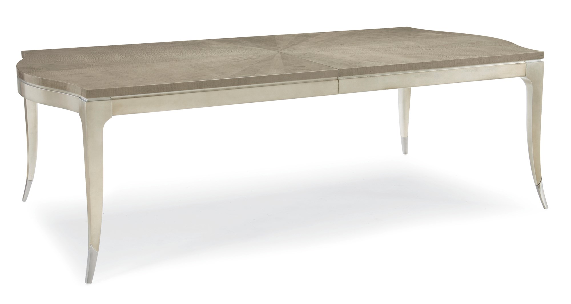 Luxurious and elegant On A Silver Platter collection by Caracole, featuring sleek designs and high-end finishes that add sophistication and style to any room." Let me know if you'd like any changes!