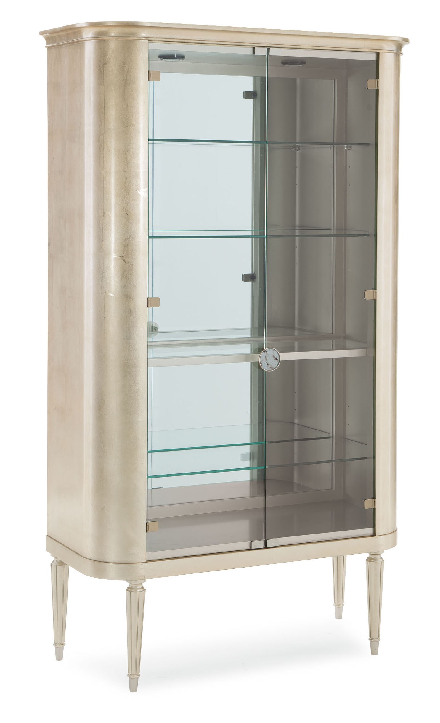 Elegant and modern Time To Reflect collection by Caracole, featuring sleek designs and reflective surfaces that add sophistication to any living space.