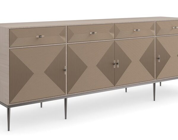 Low Rise by Caracole — a modern, low-profile sofa with clean lines and plush cushions.