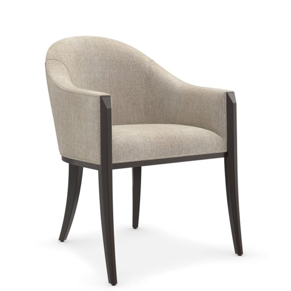 Next Course by Caracole — a modern dining chair with upholstered seat and back, featuring clean lines.