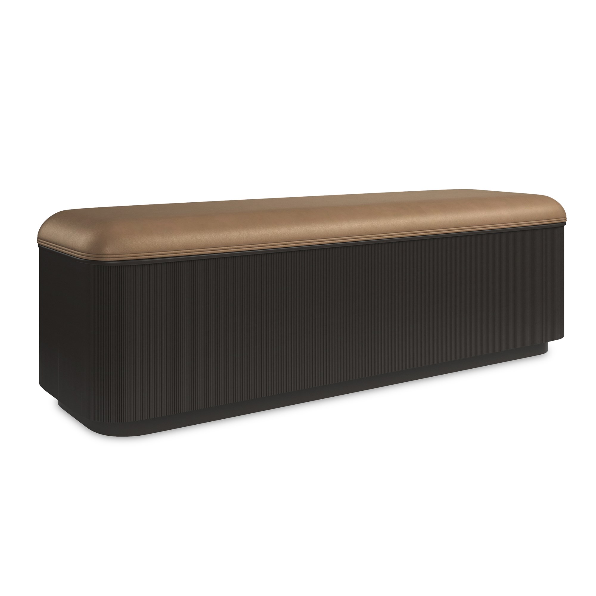 Luxurious and elegant For The Love Of Bed Bench by Caracole, featuring plush upholstery and a refined design that adds sophistication and comfort to any bedroom.