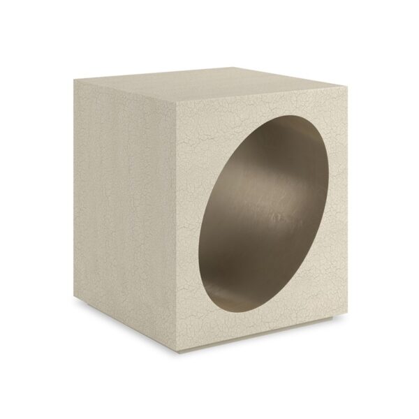 Chasm End Table by Caracole – Bold, modern end table with a striking design and luxurious finish, ideal for contemporary spaces in Royal Oak, Michigan.