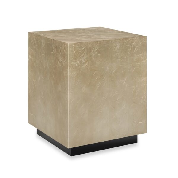 Cocktail Couture Square End Table by Caracole – Elegant square end table with a luxurious design, perfect for contemporary living rooms in Royal Oak, Michigan.