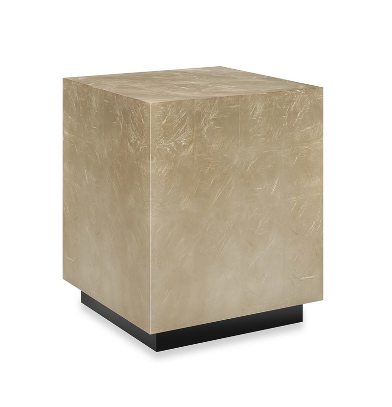 Cocktail Couture Square End Table by Caracole – Elegant square end table with a luxurious design, perfect for contemporary living rooms in Royal Oak, Michigan.