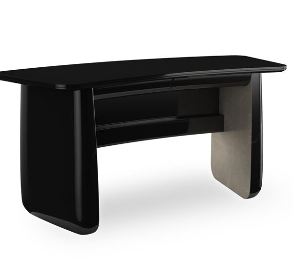 Cabochon Desk by Caracole with a sleek, sophisticated design.