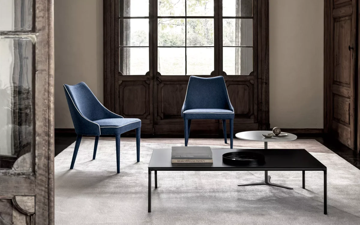 Reimagine your Royal Oak living space with the Propeller chair by Bontempi—sleek Italian luxury seating that blends style, comfort, and modern flair.